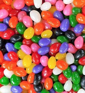 multicoloured jellybean sweets